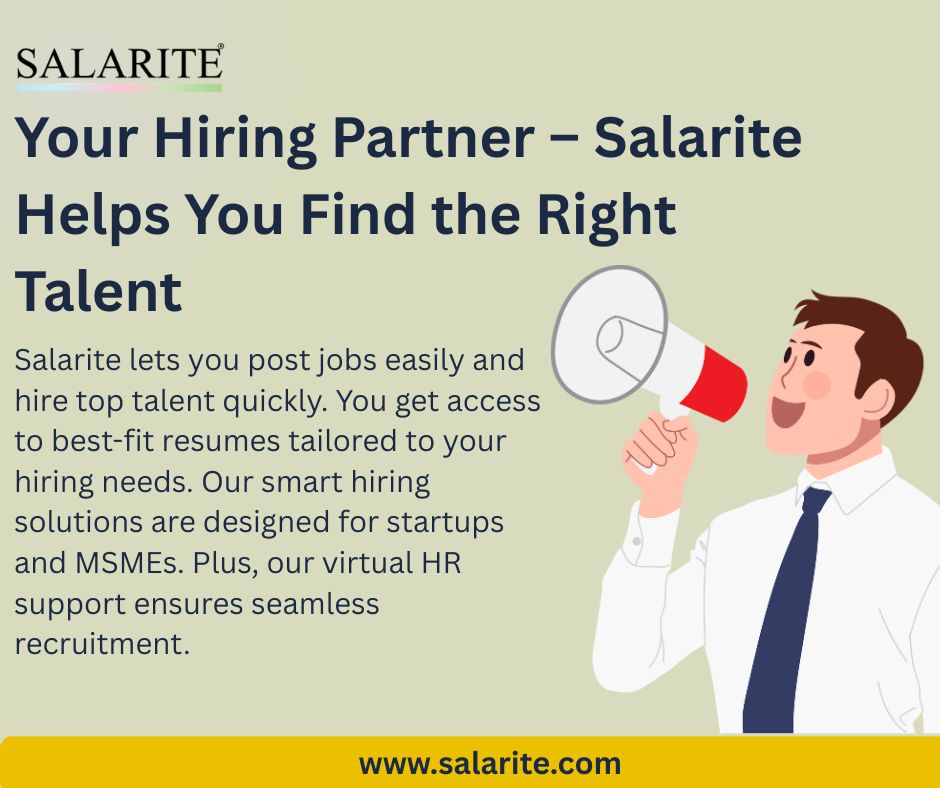 Your Hiring Partner – Salarite Helps You Find the Right Talent